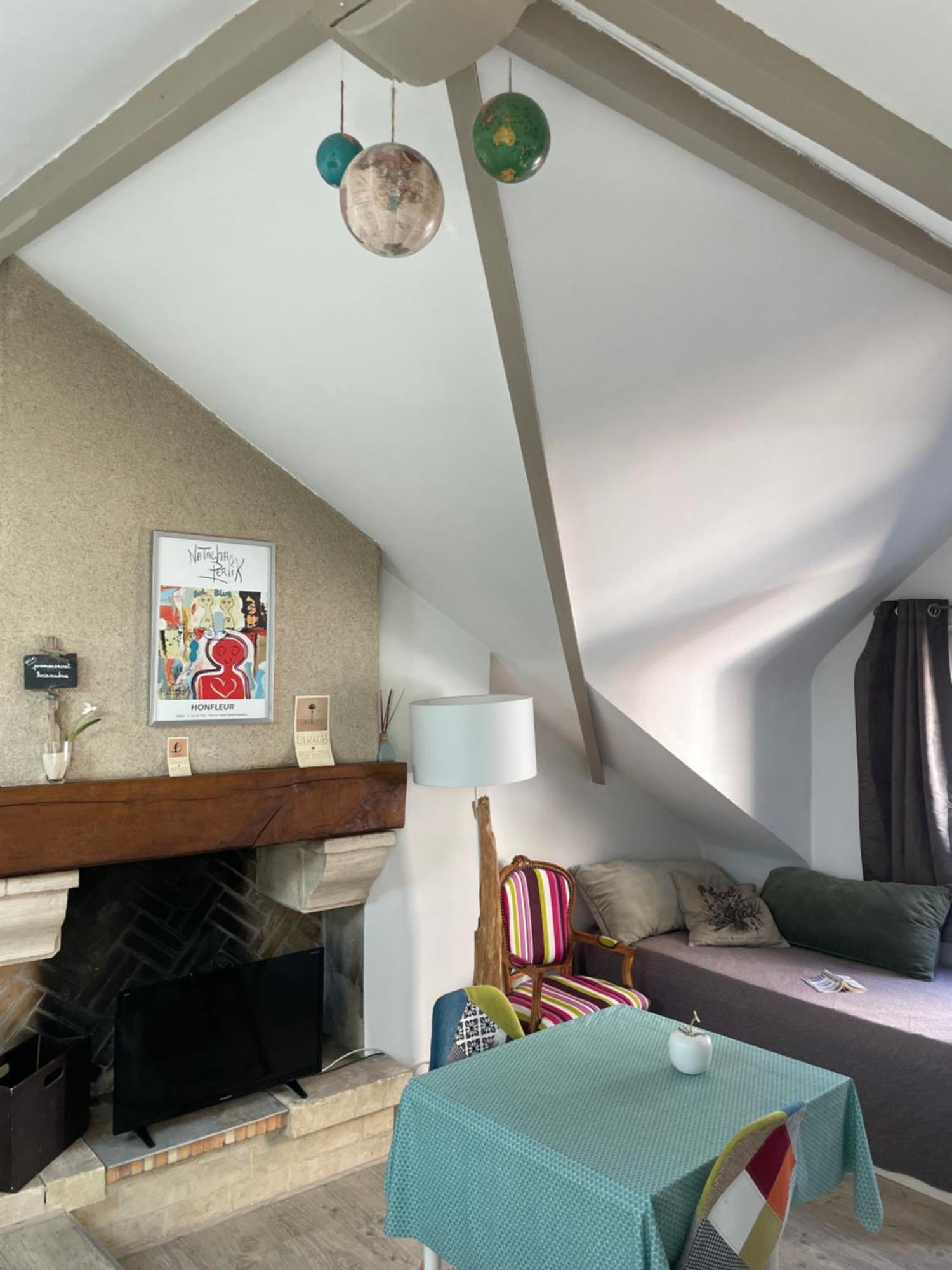 1Er Secret De Honfleur Appartement Buitenkant foto